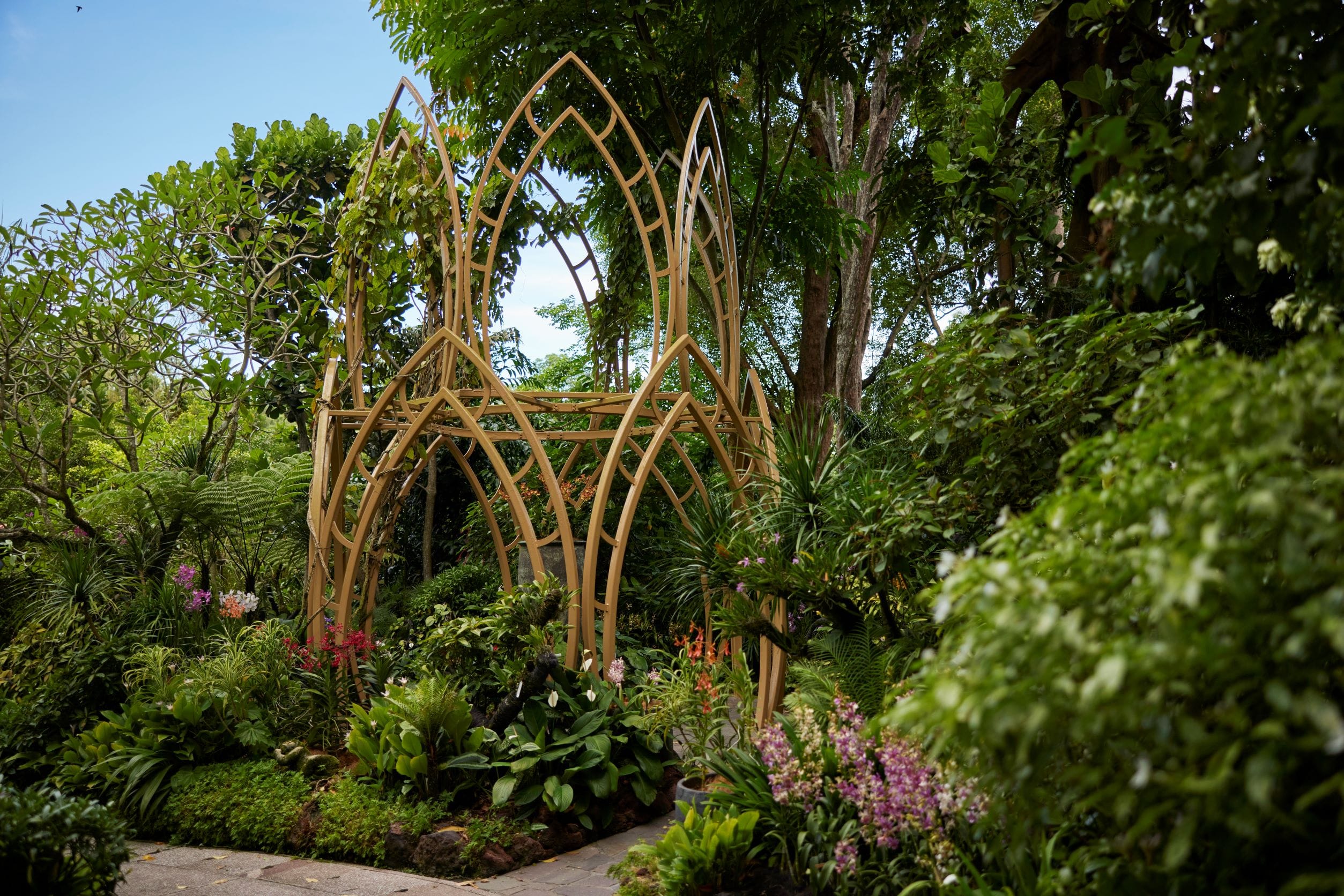National Orchid Garden Display